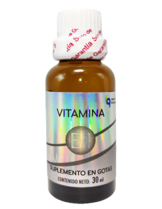 Fotografia de producto Vitamina B1 con contenido de 30 ml de Iq Herbal Products